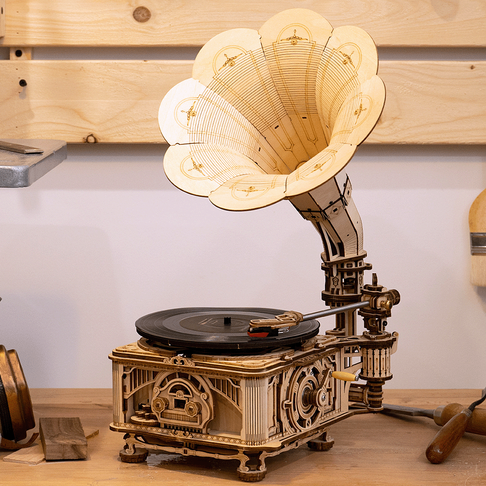 Mechanical Gramophone Kit Puralty