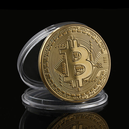 Bitcoin Collector's coin gold-silver