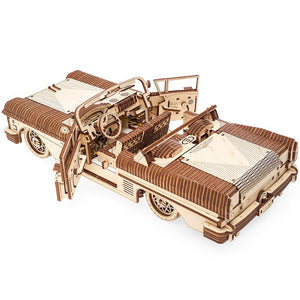 Mechanical Vintage Cabriolet model building kit
