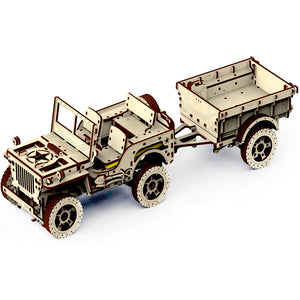 Military Willys Jeep Building Kit