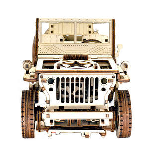 Military Jeep Wrangler Model Building Kit
