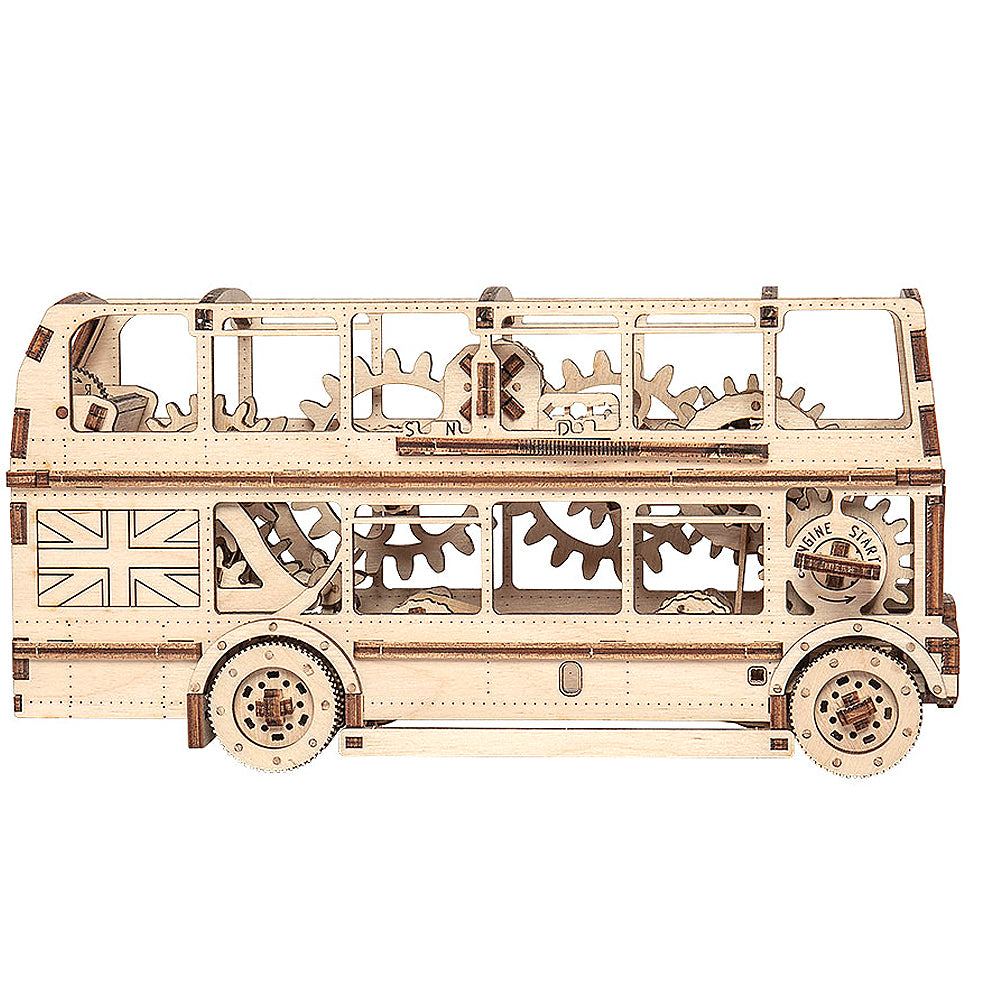 Building Model Buses Mechanical London Bus Building Kit – Puralty