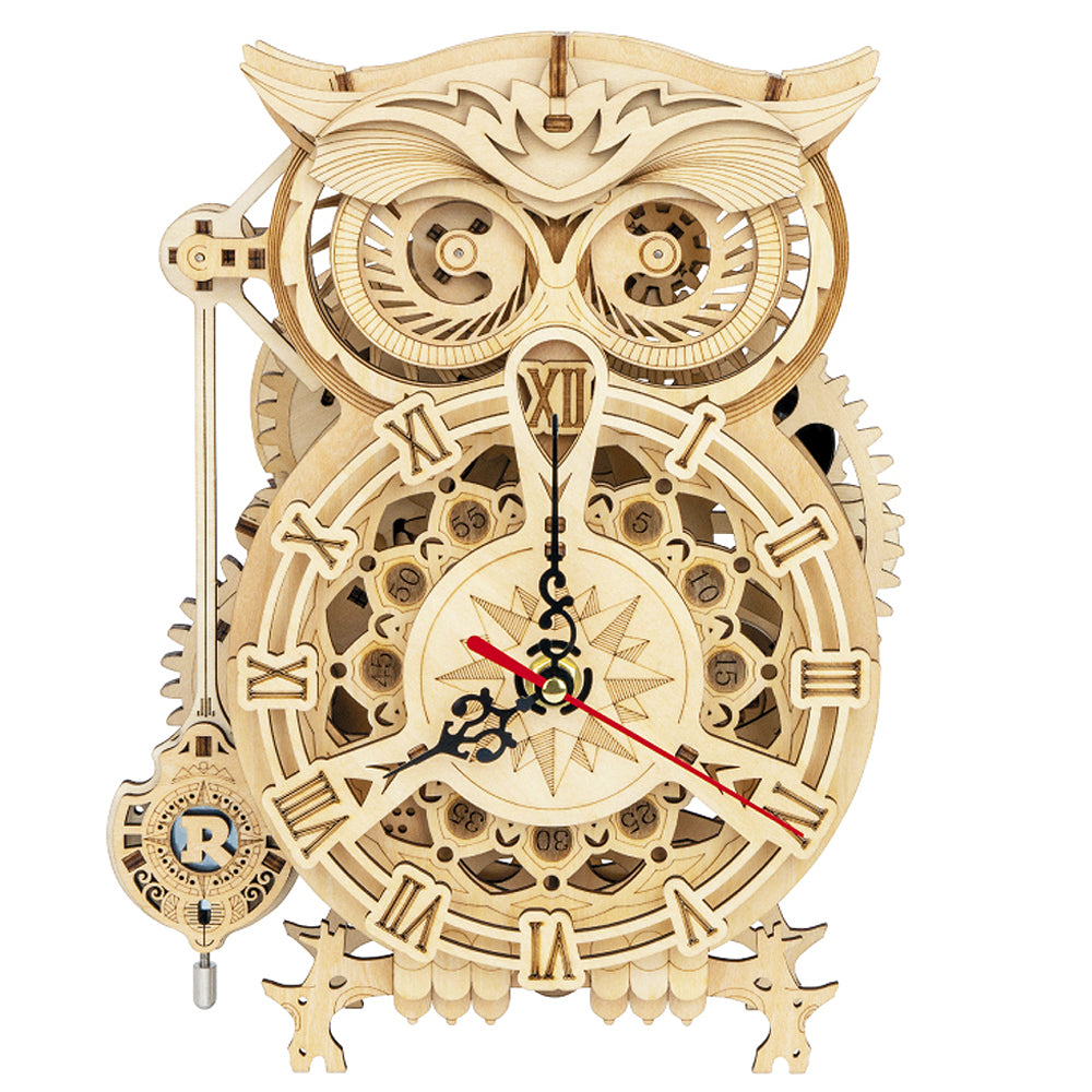 Owl Pendulum Clock Kit