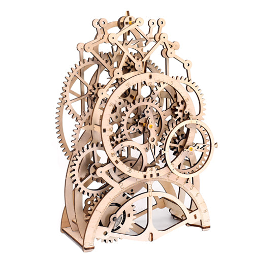 Clock Building Kit Mechanical Pendulum Wooden Clock Building Kit – Puralty
