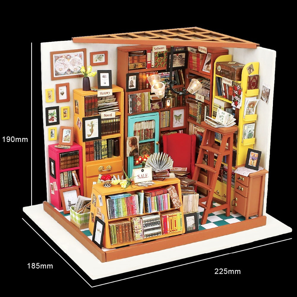 Sam's Miniature Study Room