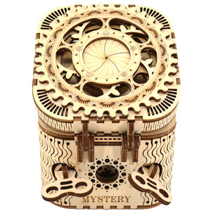 Treature - Wooden Mechanical Safe