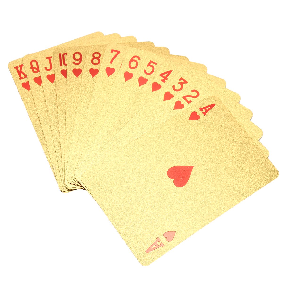 Royal Polished Silver & Gold Playing Cards