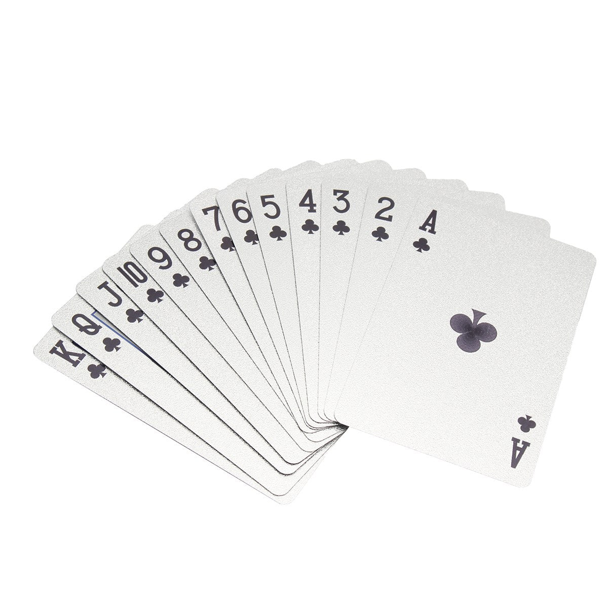 Royal Polished Silver & Gold Playing Cards